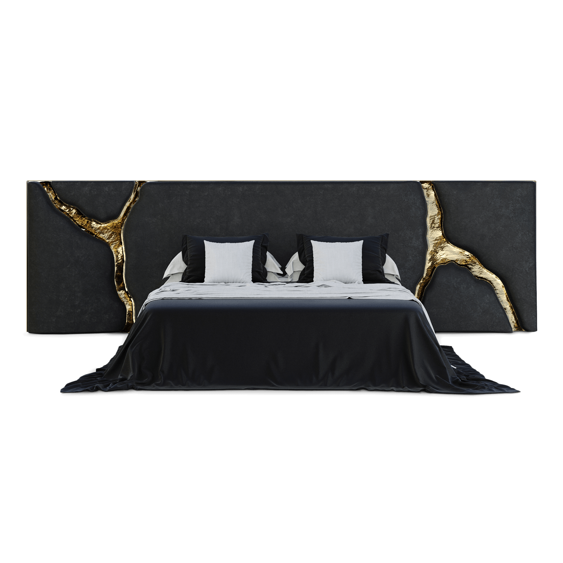 Boca dolobo-LAPIAZ BLACK HEADBOARD